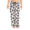 Bulldog Design Pajama Pants For Women - Art by Cindy Sang - JillnJacks Exclusive