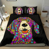 Vizsla Black Bedding Set - Duvet / Comforter Cover and Two Pillow Covers -  Art By Cindy Sang - JillnJacks Exclusive