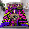 Schnauzer Colorful Bedding Set - Duvet / Comforter Cover and Two Pillow Covers -  Art By Cindy Sang - JillnJacks Exclusive