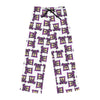Staffordshire Terrier Design Pajama Pants For Women - Art by Cindy Sang - JillnJacks Exclusive