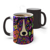 Jack Russell Terrier Design Heat Activated Magic Mug - Art By Cindy Sang - JillnJacks Exclusive