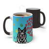 Norwegian Elkhound Design Heat Activated Color Changing Ceramic Mugs - 2022 Collection