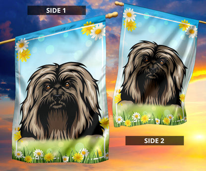 Havanese Design #3 Spring and Summer Garden And House Flags - 2022 Collection