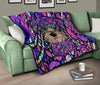 Miniature Schnauzer Design Handcrafted Quilts - Art By Cindy Sang - JillnJacks Exclusive