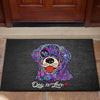 Labrador Design Premium Handcrafted Door Mats (Design #2) - Art By Cindy Sang - JillnJacks Exclusive