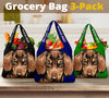 Dachshund Design 3 Pack Grocery Bags - 2022 Collection