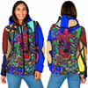 American Eskimo Design Padded Hooded Jackets - Art by Cindy Sang - JillnJacks Exclusive