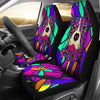 Pit Bull Design Car Seat Covers - Art by Cindy Sang - JillnJacks Exclusive