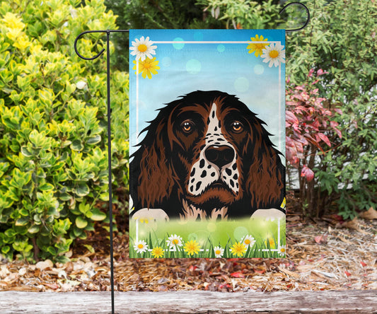 English Springer Spaniel Design #3 Spring and Summer Garden And House Flags - 2022 Collection