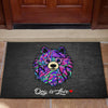Pomeranian Design Premium Handcrafted Door Mats - Art By Cindy Sang - JillnJacks Exclusive