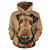 Airedale Terrier Design Zip-Up Hoodies - Fur Color Background - 2022 Collection