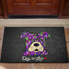 Staffordshire Bull Terrier (Staffie) Design Premium Handcrafted Door Mats - Art By Cindy Sang - JillnJacks Exclusive