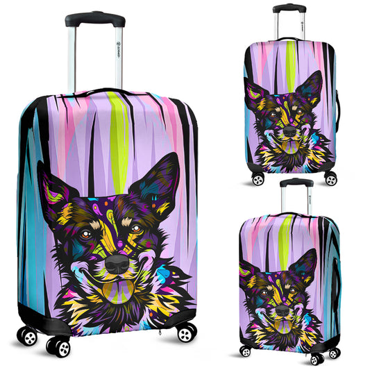 Australian Cattle Dog Design Luggage Covers - 2023 Collection by Cindy Sang