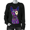 Bull Terrier Design Sweaters For Women - Art by Cindy Sang - JillnJacks Exclusive