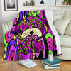 Bichon Design Premium Fleece Blankets - Art by Cindy Sang - JillnJacks Exclusive