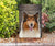 Rough Collie Dog Design Garden & House Flags - JillnJacks Exclusive