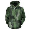 Rottweiler Light Green All Over Print Camouflage Hoodie - JillnJacks Exclusive - Jill 'n Jacks