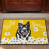 Norwegian Elkhound Design Hello Spring Doormats - 2022 Collection