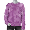 Chow Chow Pink Camouflage Design Sweater For Women - JillnJacks Exclusive