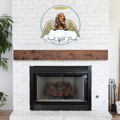Cocker Spaniel Design #4 My Guardian Angel Metal Sign for Indoor or Outdoor Use