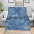 Basset Hound Blue Camouflage Design Premium Blanket