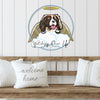 Cavalier King Charles Spaniel Design My Guardian Angel Metal Sign for Indoor or Outdoor Use