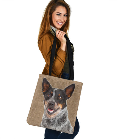 Australian Cattle Dog Design Tote Bags - JillnJacks Exclusive