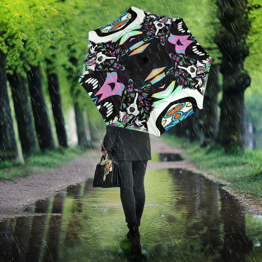 Border Collie Design Umbrella - 2023 Collection by Cindy Sang