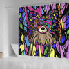Papillon Design Shower Curtains (Design #2) - Art By Cindy Sang