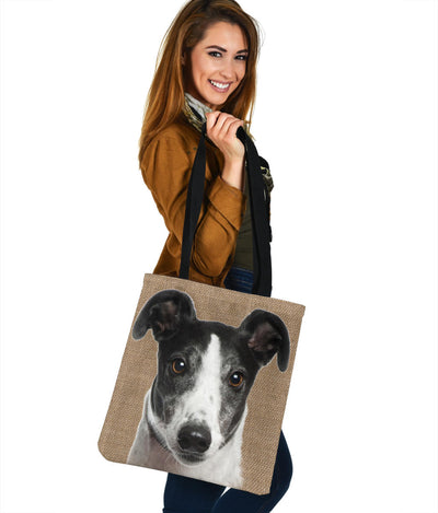 Greyhound Design Tote Bags - JillnJacks Exclusive