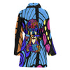 Dachshund Colored Design Bathrobes for Women - Art by Cindy Sang - JillnJacks Exclusive