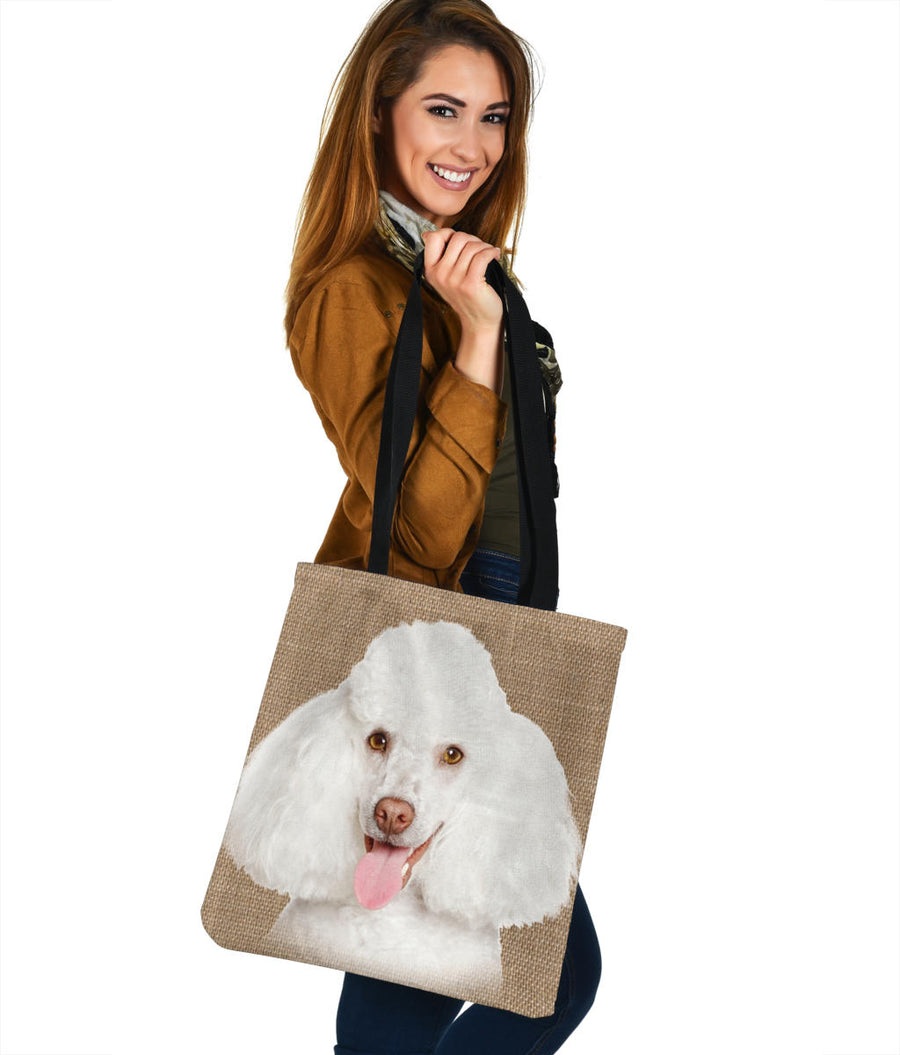 Poodle Design Tote Bags - JillnJacks Exclusive