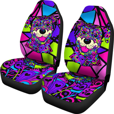 Rottweiler Design Car Seat Covers - Art by Cindy Sang - JillnJacks Exclusive