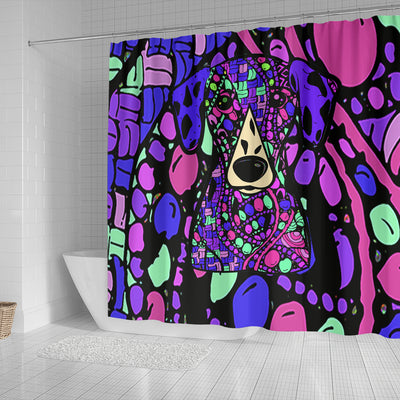 Dalmatian Design Shower Curtains - Art By Cindy Sang