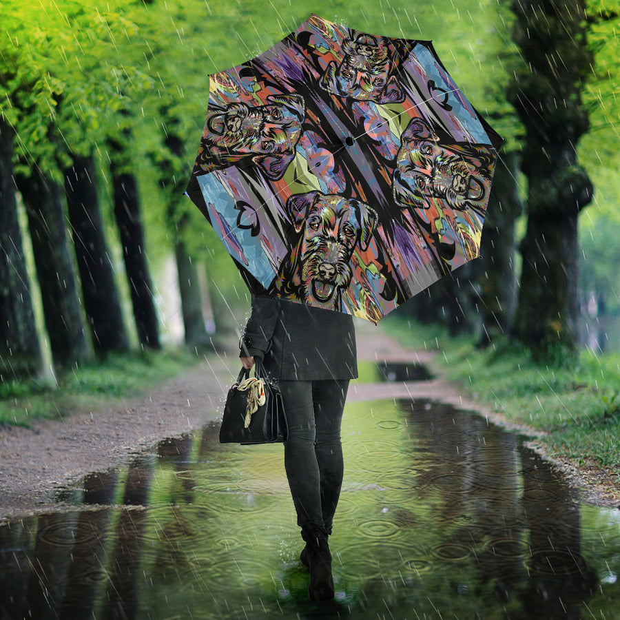 Airedale Terrier Design Umbrella - 2023 Collection by Cindy Sang