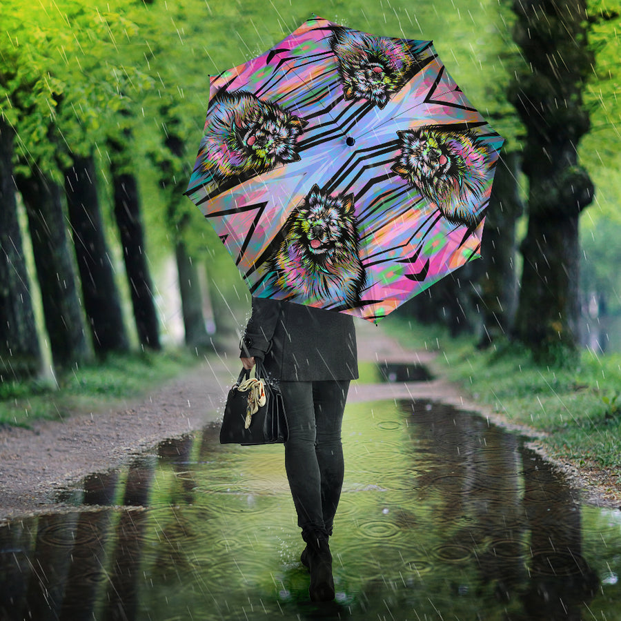 Keeshond Design Umbrella - 2023 Collection by Cindy Sang