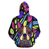 Boston Terrier Design All Over Print Zip-Up Hoodies - Art By Cindy Sang - JillnJacks Exclusive