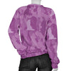 Cocker Spaniel Pink Camouflage Design Sweater For Women - JillnJacks Exclusive