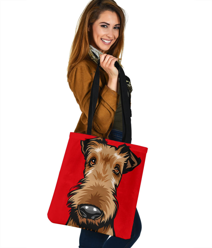 Airedale Terrier Design Tote Bags - 2022 Collection