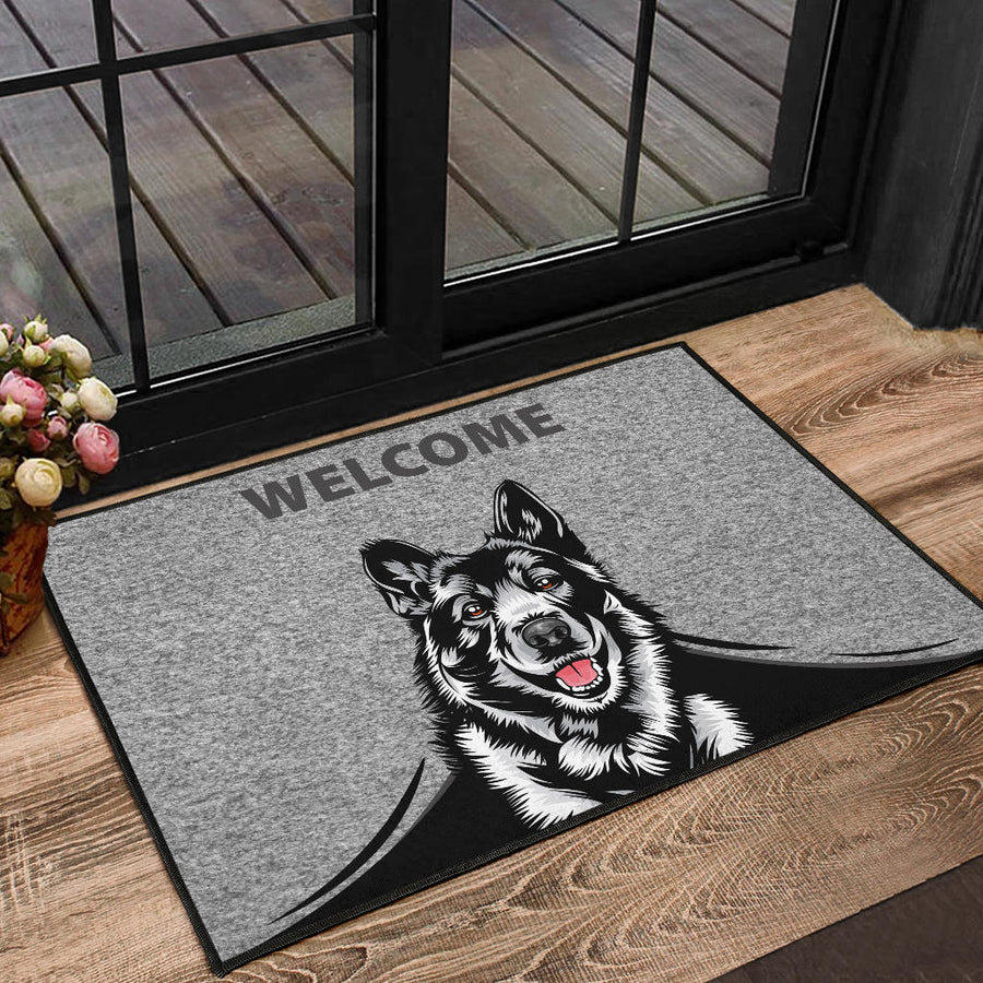 Norwegian Elkhound Design Welcome Door Mats - 2022 Collection
