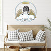 English Pointer Design My Guardian Angel Metal Sign for Indoor or Outdoor Use