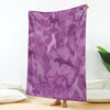 Pit Bull Pink Camouflage Design #2 Premium Blanket
