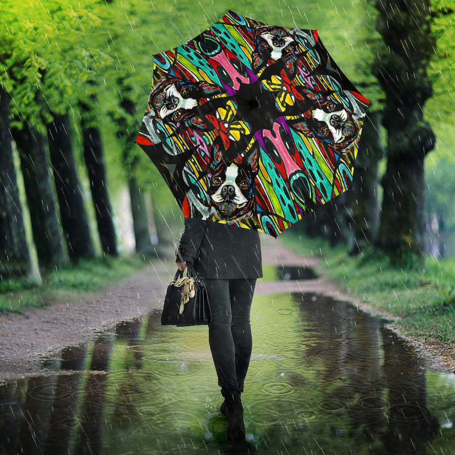 Boston Terrier Design Umbrella - 2023 Collection by Cindy Sang