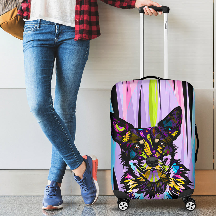 Australian Cattle Dog Design Luggage Covers - 2023 Collection by Cindy Sang