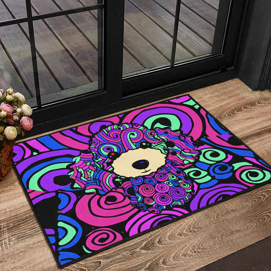 Poodle Design Premium Handcrafted Door Mats - Art By Cindy Sang - JillnJacks Exclusive