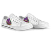 Samoyed Design Canvas Low Tops Shoes - Art By Cindy Sang - JillnJacks Exclusive