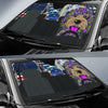 Labradoodle Design Auto Windshield Sun Shades - Art By Cindy Sang - JillnJacks Exclusive