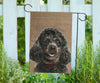 Poodle Dog Design Garden & House Flags - JillnJacks Exclusive