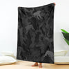 Vizsla Grey Camouflage Design Premium Blanket