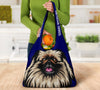 Pekingese Design #2 - 3 Pack Grocery Bags - 2022 Collection
